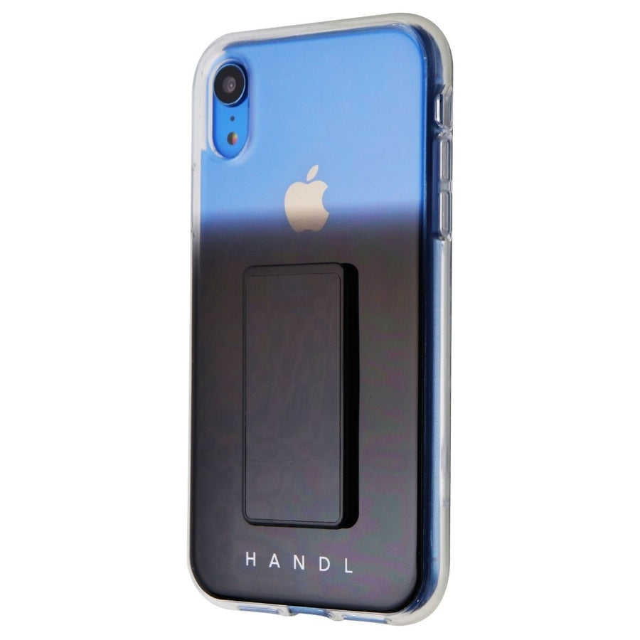 HANDL Case with Supporting Stand and Grip for Apple iPhone XR - Black Ombre Image 1