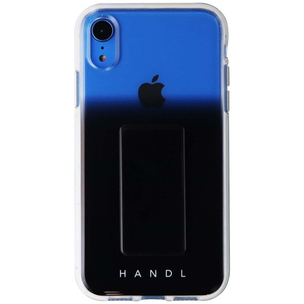 HANDL Case with Supporting Stand and Grip for Apple iPhone XR - Black Ombre Image 2