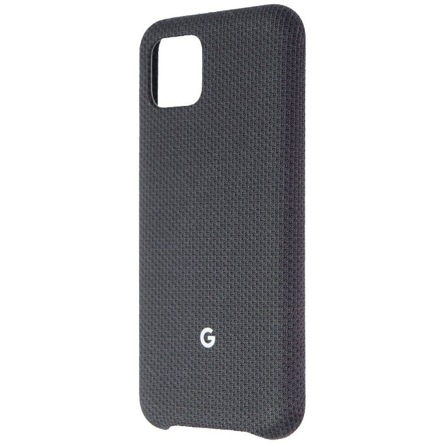 Official Google Fabric Case for Google Pixel 4 Smartphones - Just Black Image 1