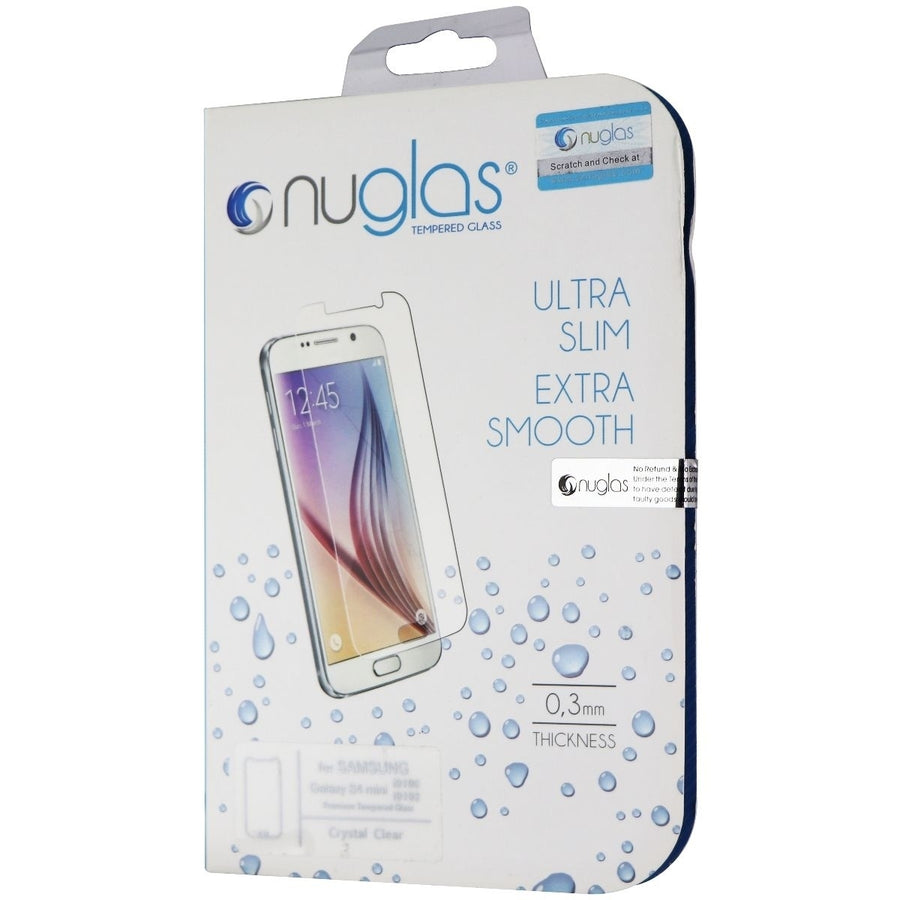 NuGlas Ultra Slim Tempered Glass for Samsung Galaxy S4 mini - Crystal Clear Image 1