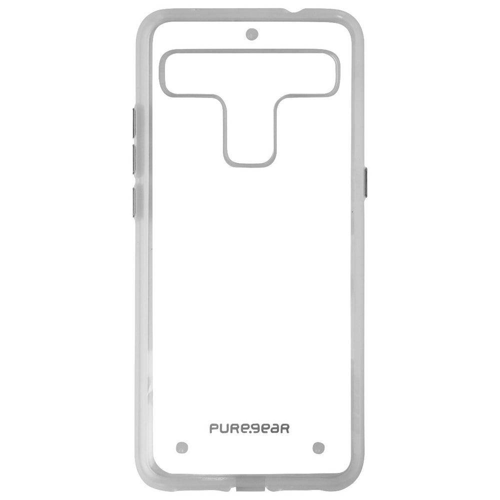 PureGear Slim Shell Series Hard Case for TCL 10L (2020) Smartphone - Clear Image 2