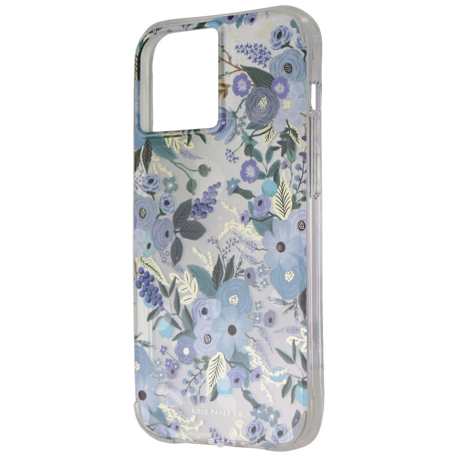 Rifle Paper Co Designer Case for Apple iPhone 13 Pro Max - Garden Party Blue Image 1