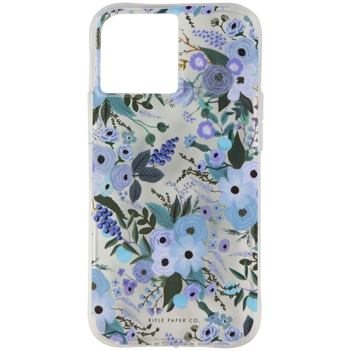 Rifle Paper Co Designer Case for Apple iPhone 13 Pro Max - Garden Party Blue Image 2