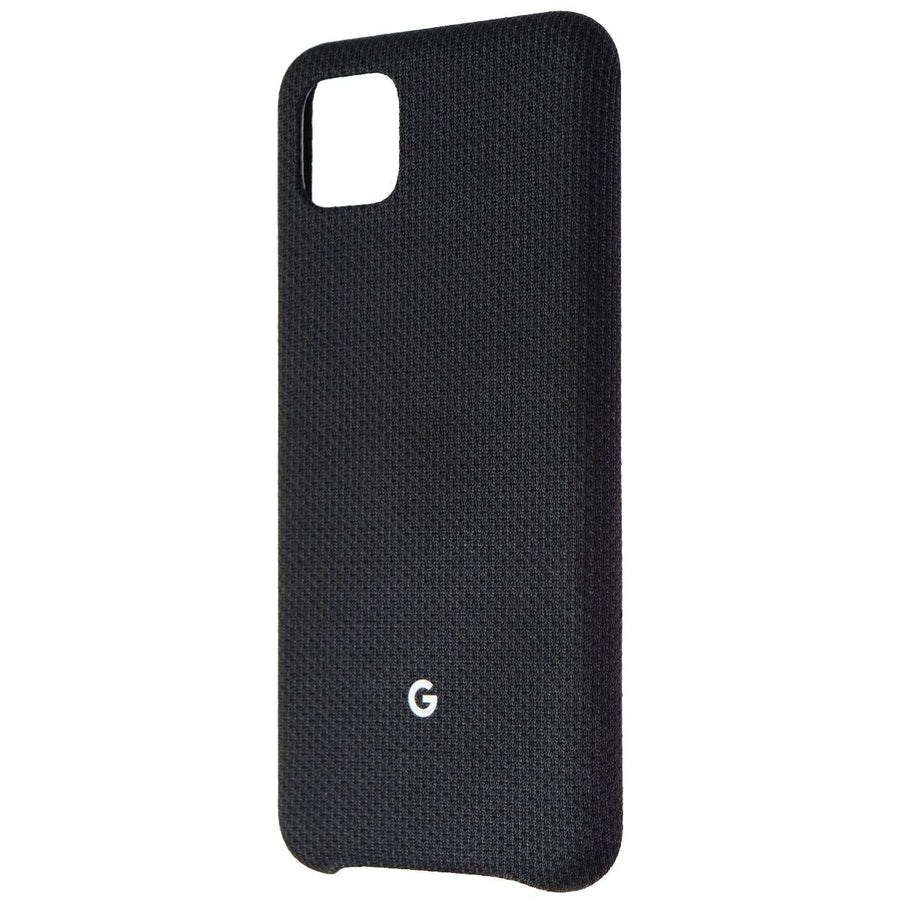 Google Fabric Phone Case for Google Pixel 4 XL Smartphones - Just Black Image 1