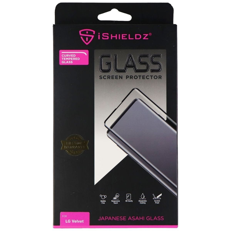 iShieldz Asahi Tempered Glass Screen Protector for LG Velvet - Clear Image 1