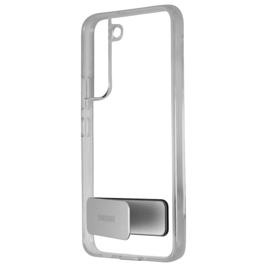 Samsung Standing Cover Case for Galaxy S22-Clear Image 1