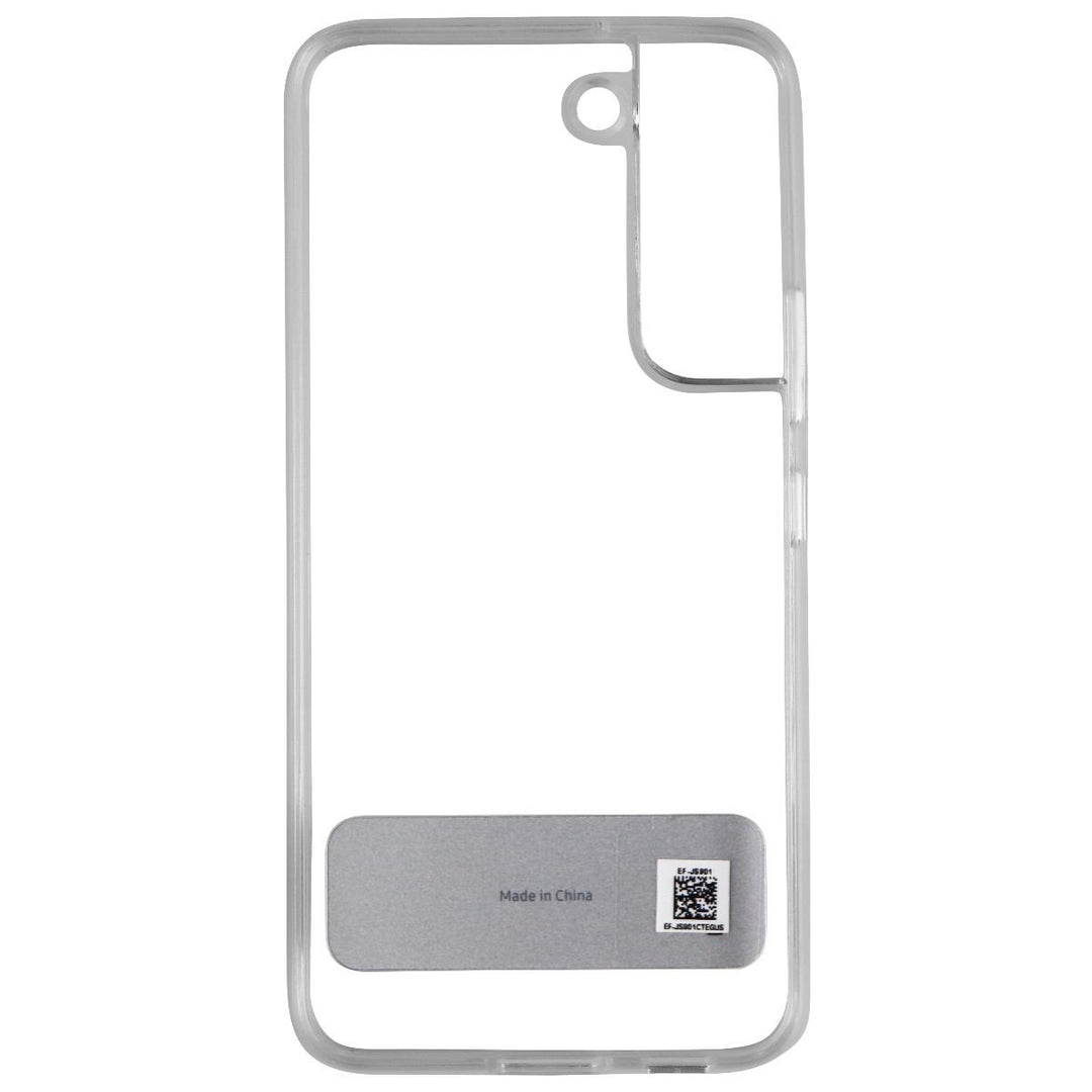 Samsung Standing Cover Case for Galaxy S22-Clear Image 3