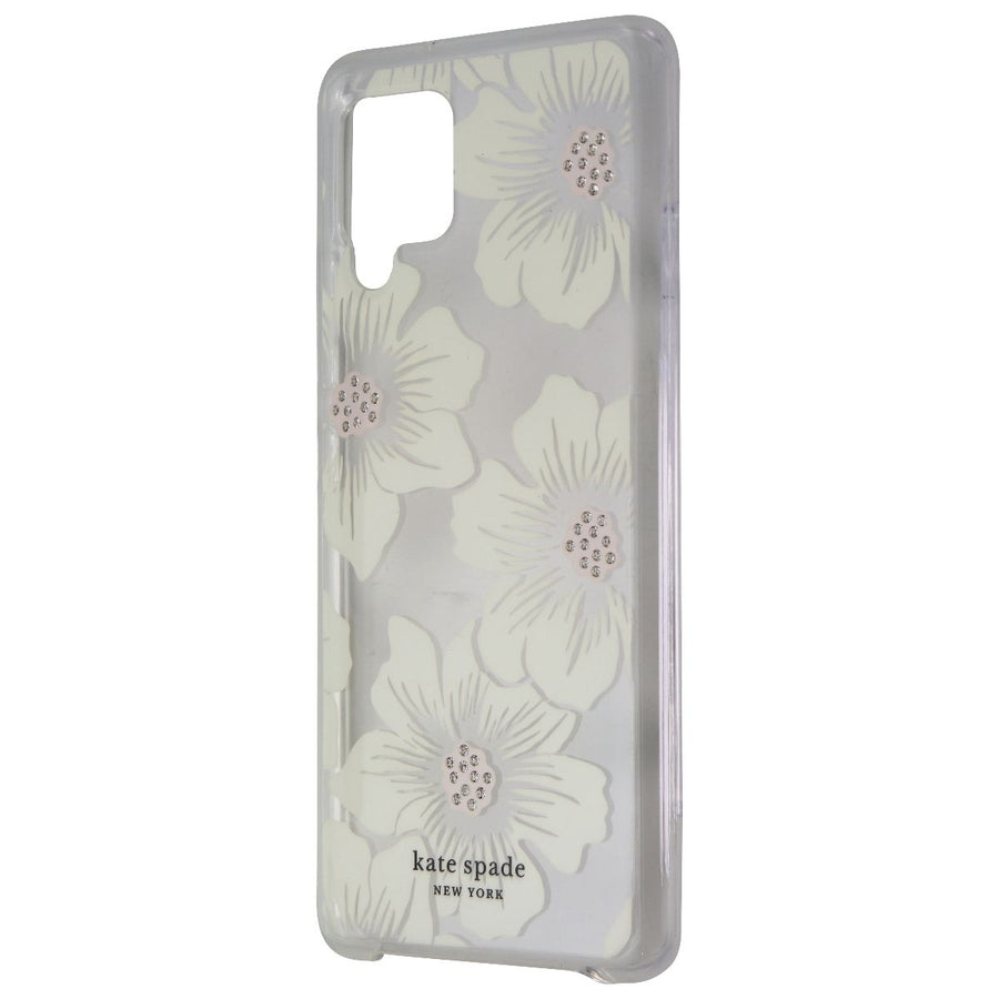 Kate Spade Hardshell Case for Samsung Galaxy A42 5G - Hollyhock Floral Clear Image 1
