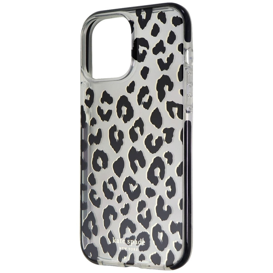 Kate Spade Defensive Hardshell Case for iPhone 13 Pro Max - City Leopard/Clear Image 1