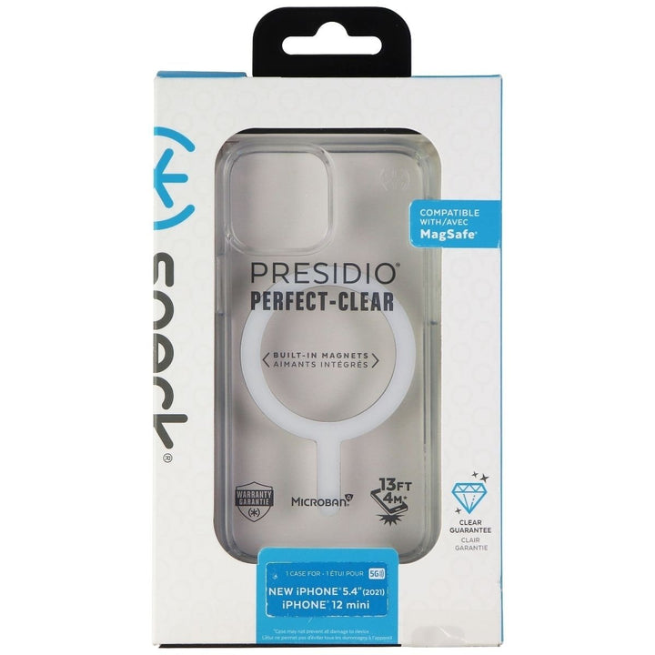 Speck Presidio-Clear Case for MagSafe for Apple iPhone 13 mini/12 mini - Clear Image 4