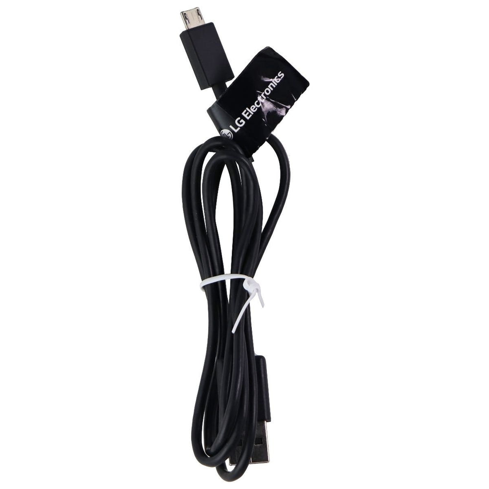 LG USB Data Cable (Micro-USB) to USB Charging/Transfer Cable - Black EAD62377907 Image 2