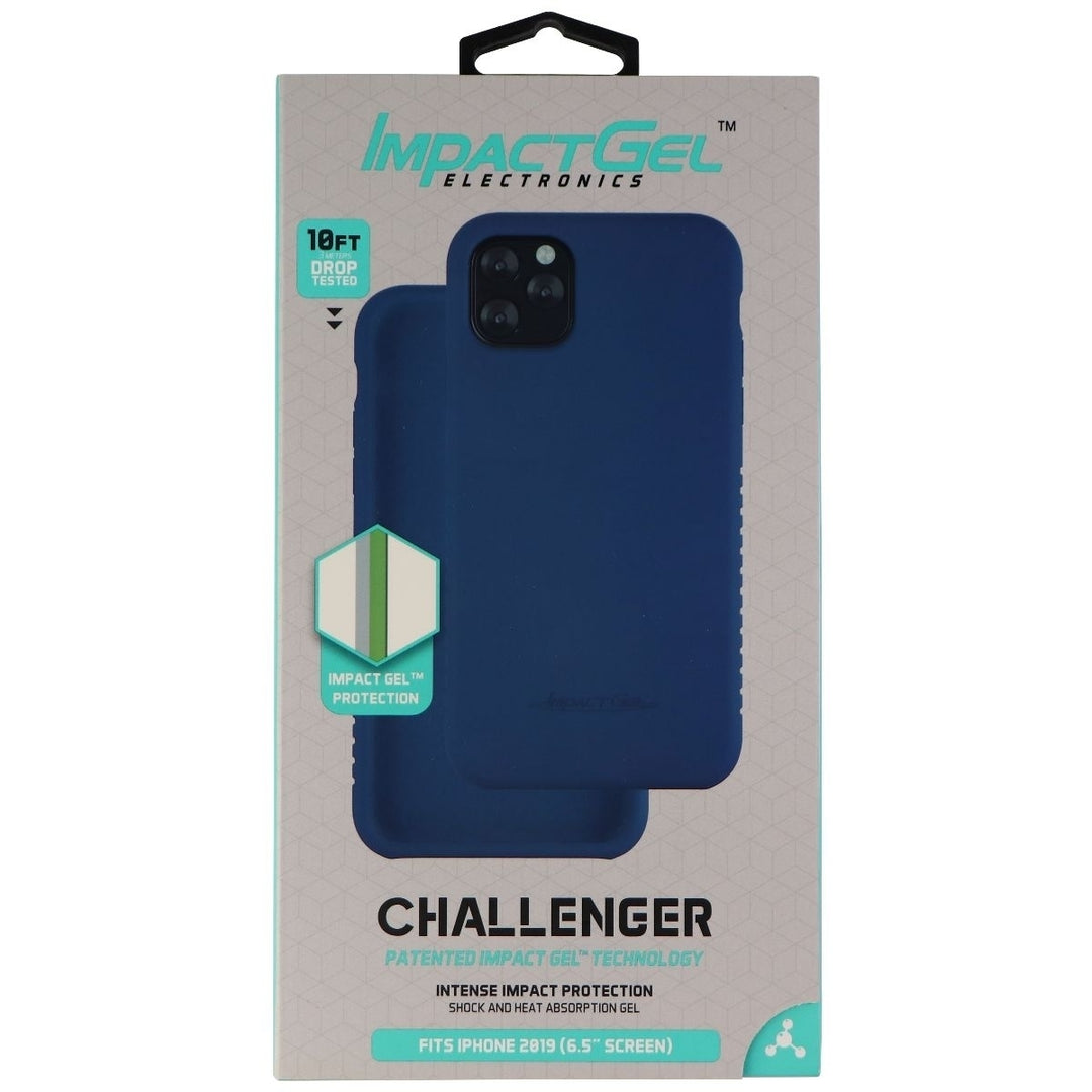 Impact Gel Challenger Series Rigid Case for Apple iPhone 11 Pro Max - Blue Image 4