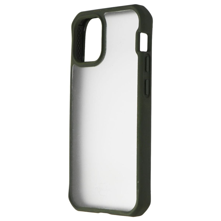 ITSKINS Feroniabio Pure Series for Apple iPhone 12 Mini - Olive Green / Clear Image 1