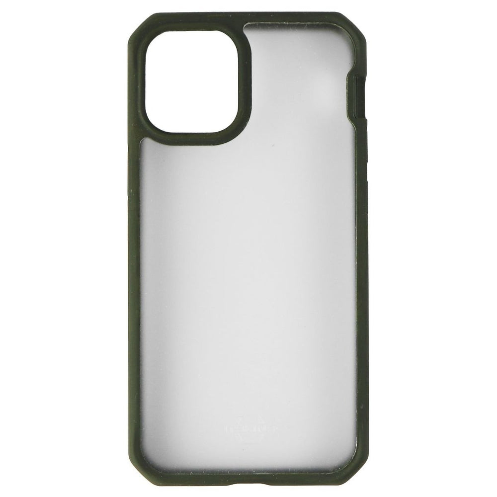 ITSKINS Feroniabio Pure Series for Apple iPhone 12 Mini - Olive Green / Clear Image 2