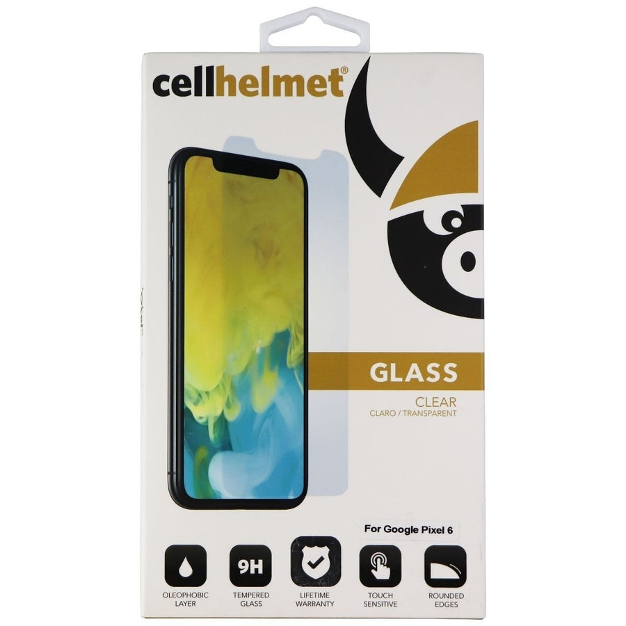 Cellhelmet Clear Glass Screen Protector for Google Pixel 6 - Clear Image 1