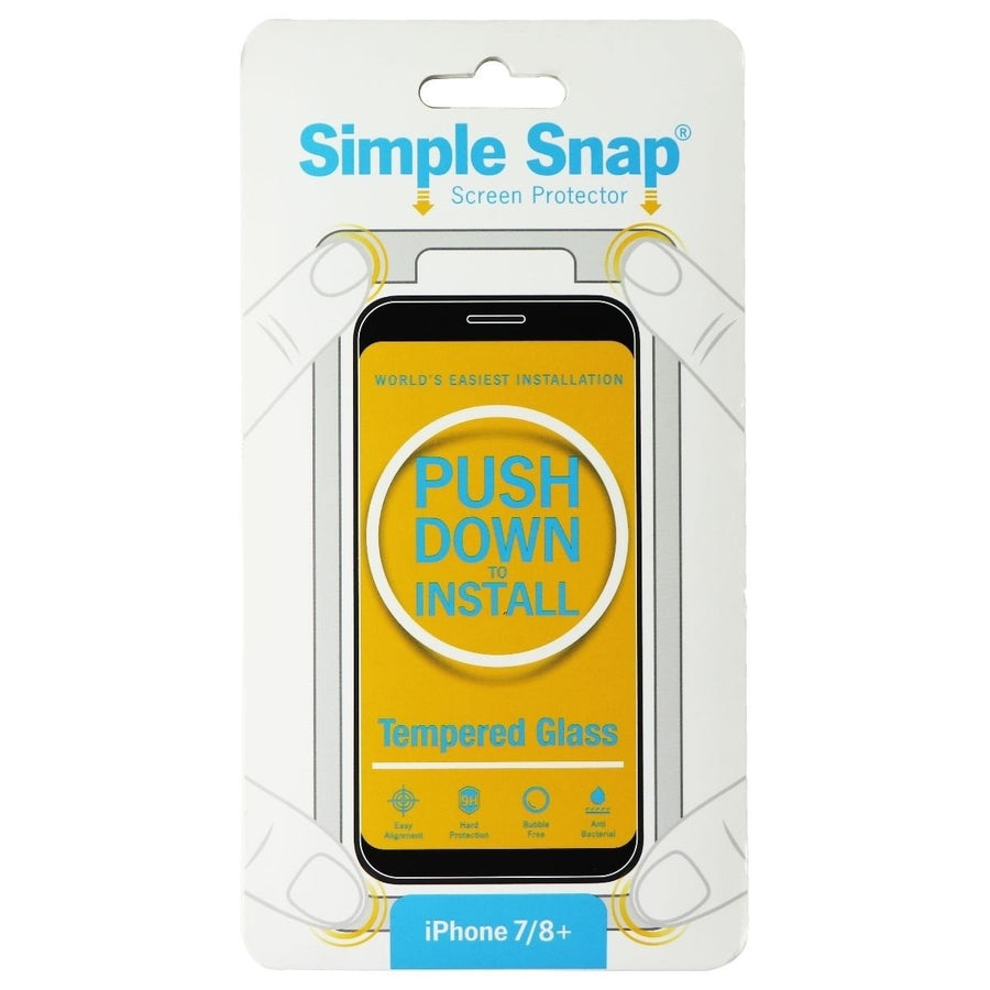 Simple Snap Screen Protector for IP8+/7+ - Clear Image 1