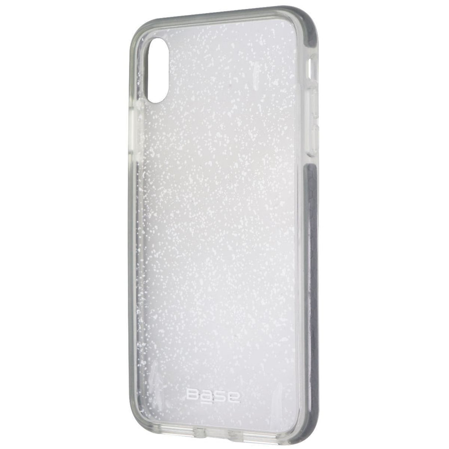 Base Border Line Series Case for Apple iPhone Xs Max - Clear/Gray Specks Image 1