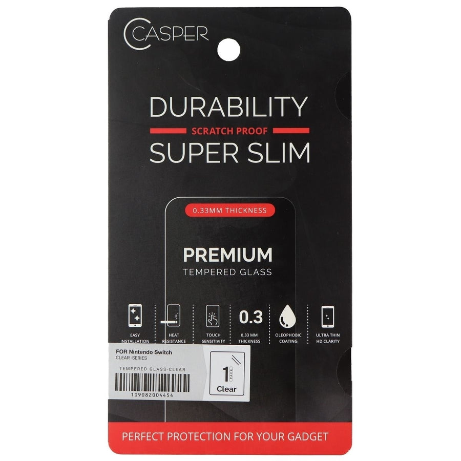 Tempered Glass Compatible For Nintendo Switch (Casper / Clear Series) Image 1