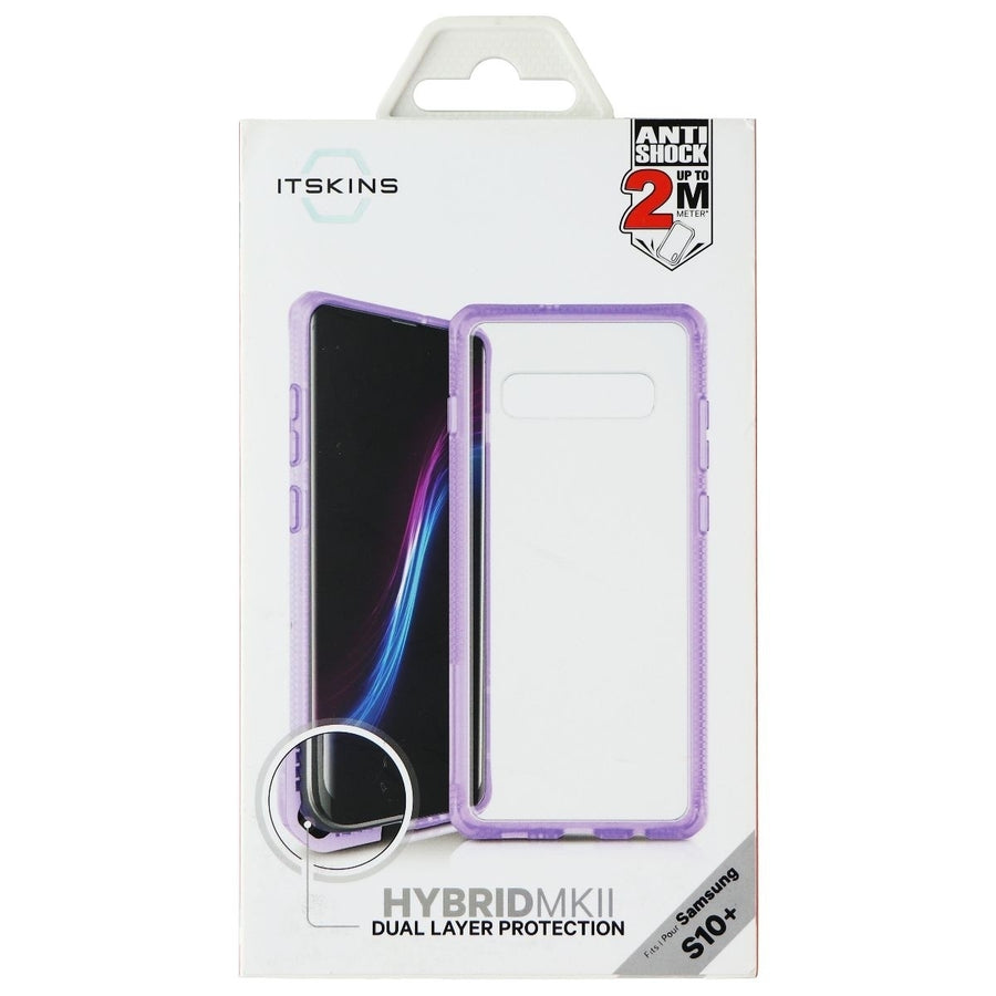 Itskins Hybrid MK11 Samsung Galaxy (S10+) - Clear Light Purple Image 1