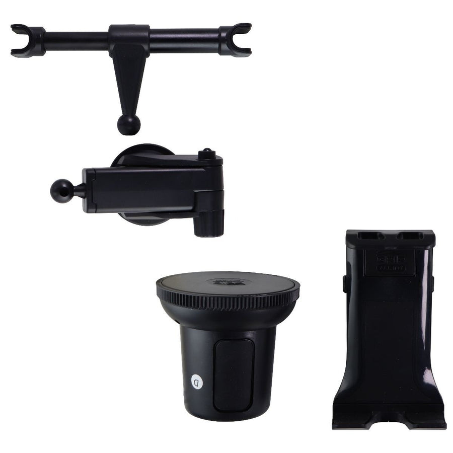 GRIP All-In-1 Tablet Mount with Universal Holder and Suction Mount - Black Image 1