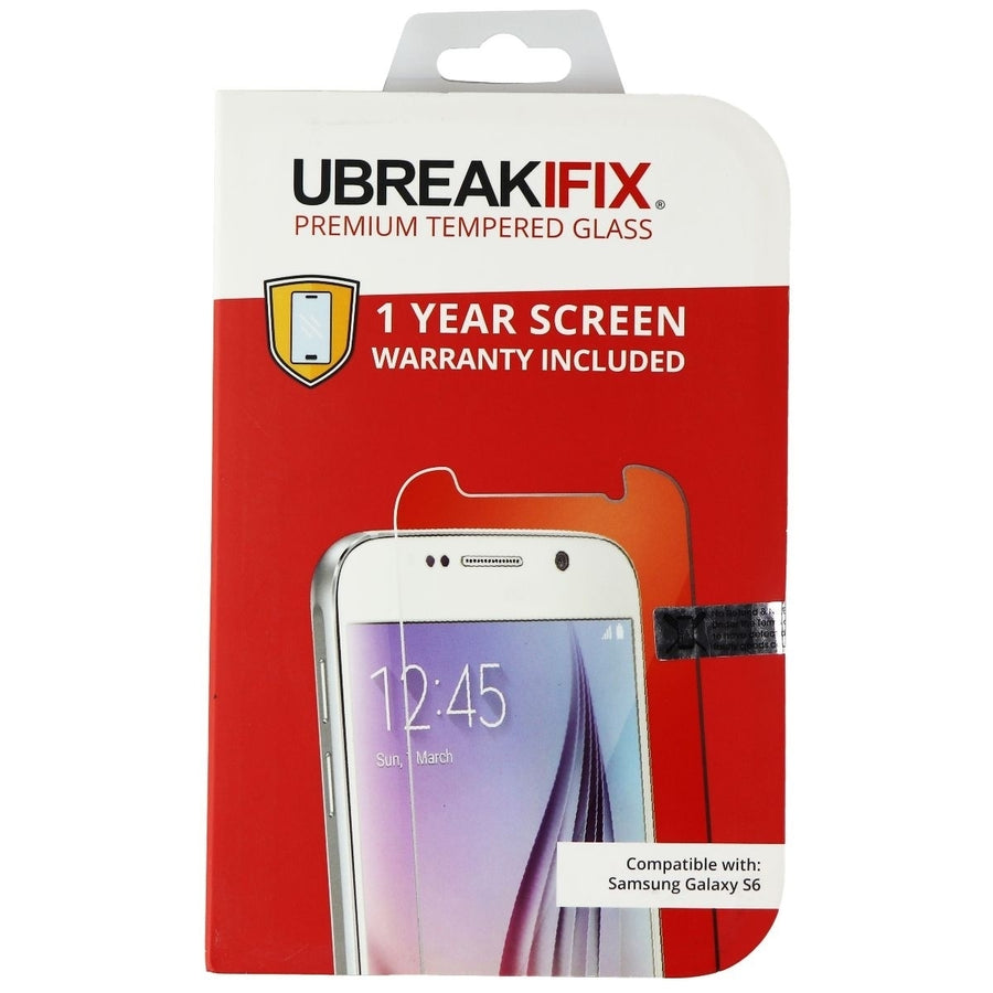 UBREAKIFIX Tempered Glass Screen Protector for Samsung Galaxy S6 Image 1