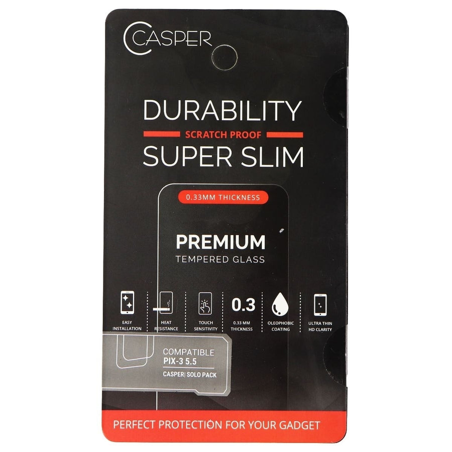 Casper Premium Ultra Thin 9H Tempered Glass for Google Pixel 3 Smartphone Image 1