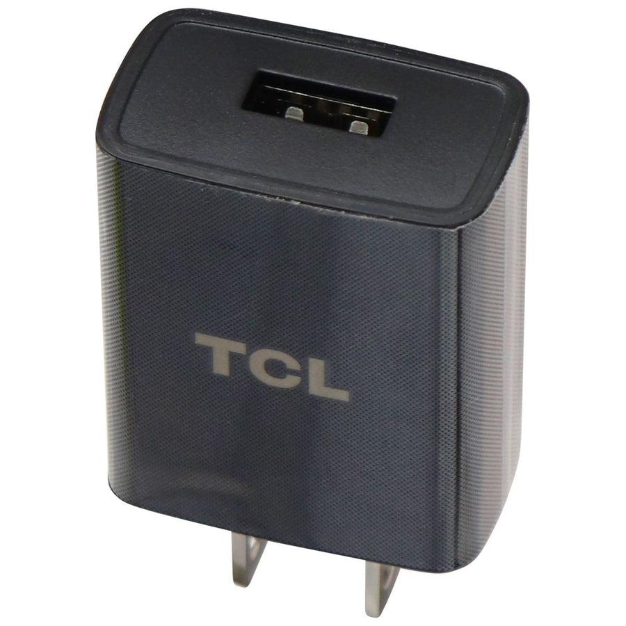 TCL (5V/1A) Single USB Port Wall Charger Travel Adapter - Black (UC11US) Image 1