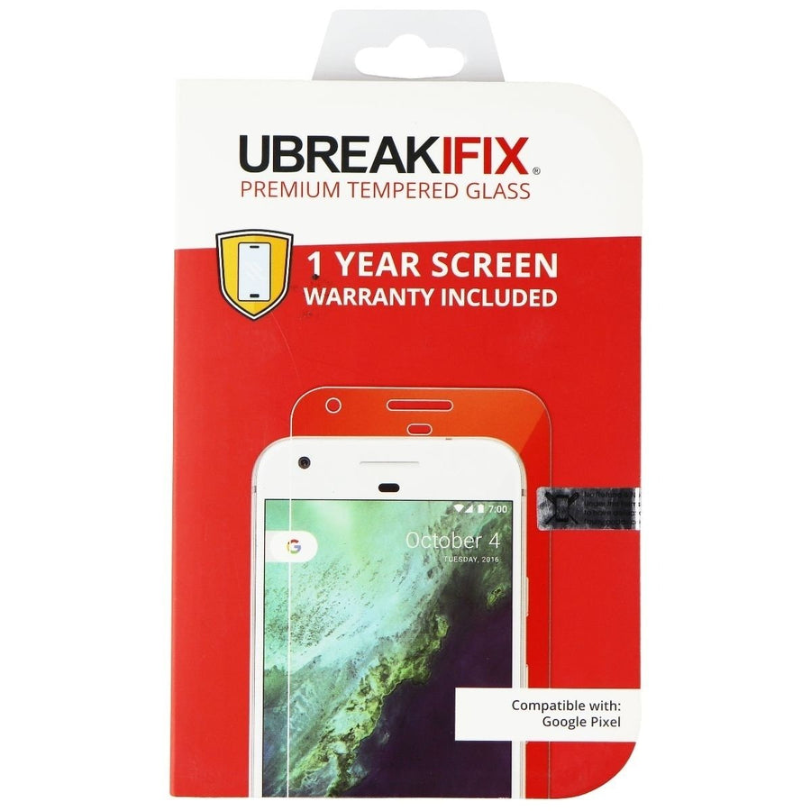 UBREAKIFIX Tempered Glass Screen Protector for Google Pixel - Clear Image 1