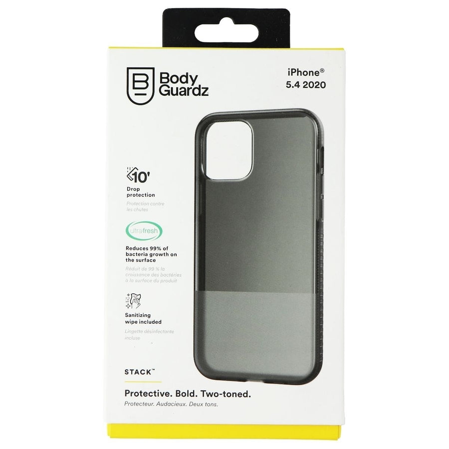 BodyGuardz Stack Series Case for Apple iPhone 12 Mini - Two Tone Smoke Image 1