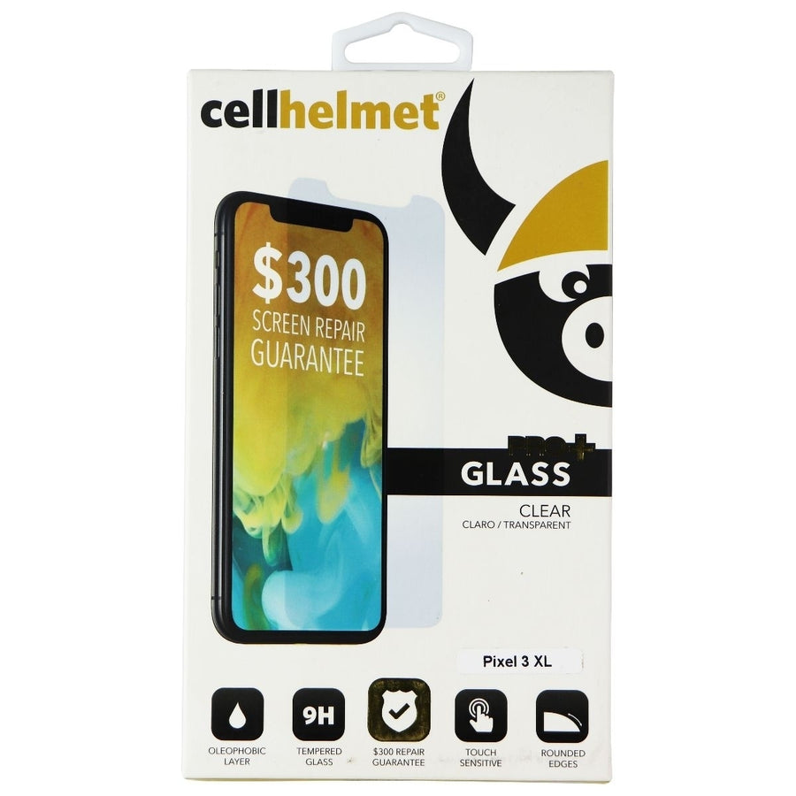 CellHelmet Glass Pro+ Series Screen Protector for Google Pixel 3 XL - Clear Image 1