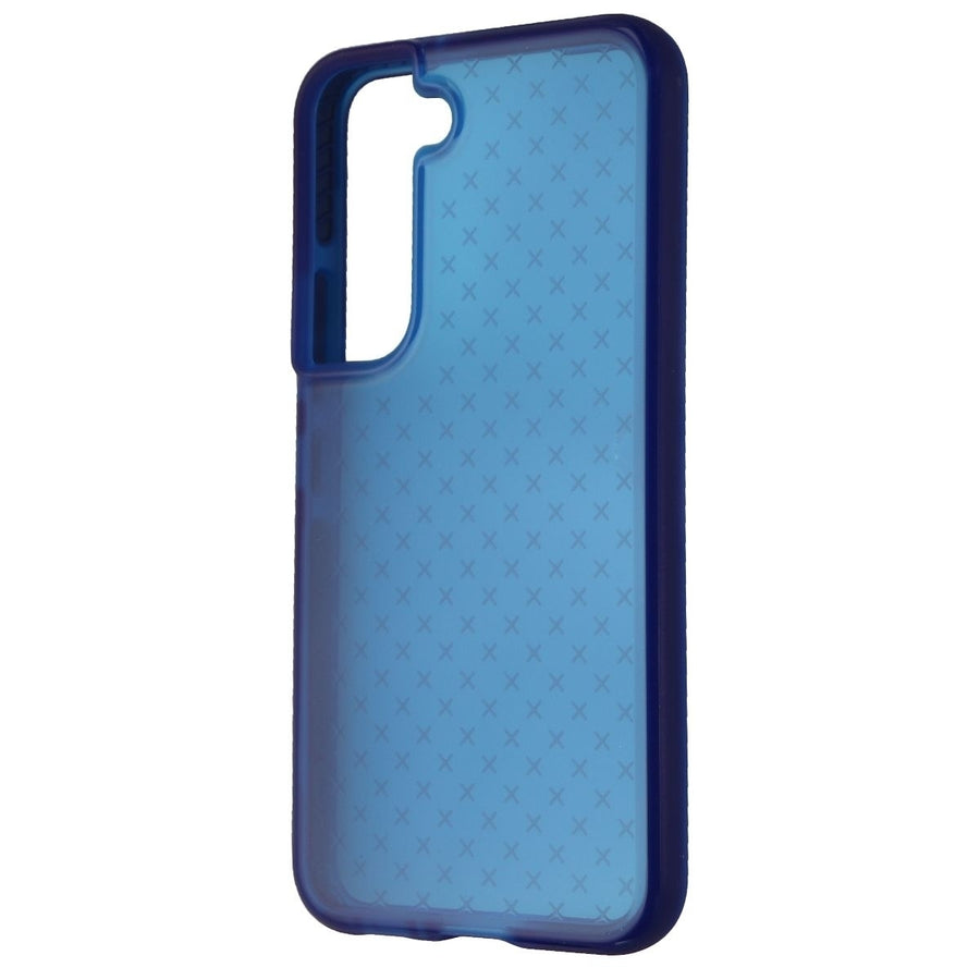 Tech21 Evo Check Series Gel Case for Samsung Galaxy S22 - Blue Image 1