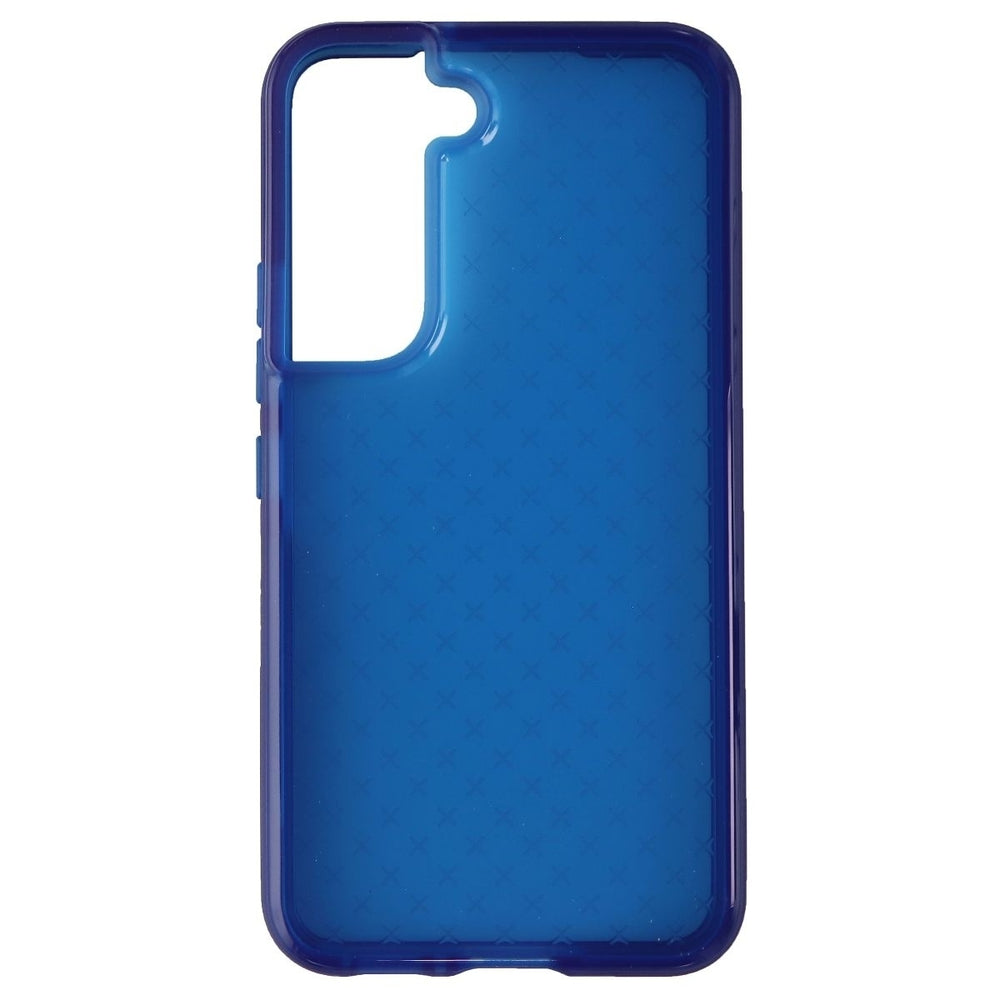 Tech21 Evo Check Series Gel Case for Samsung Galaxy S22 - Blue Image 2