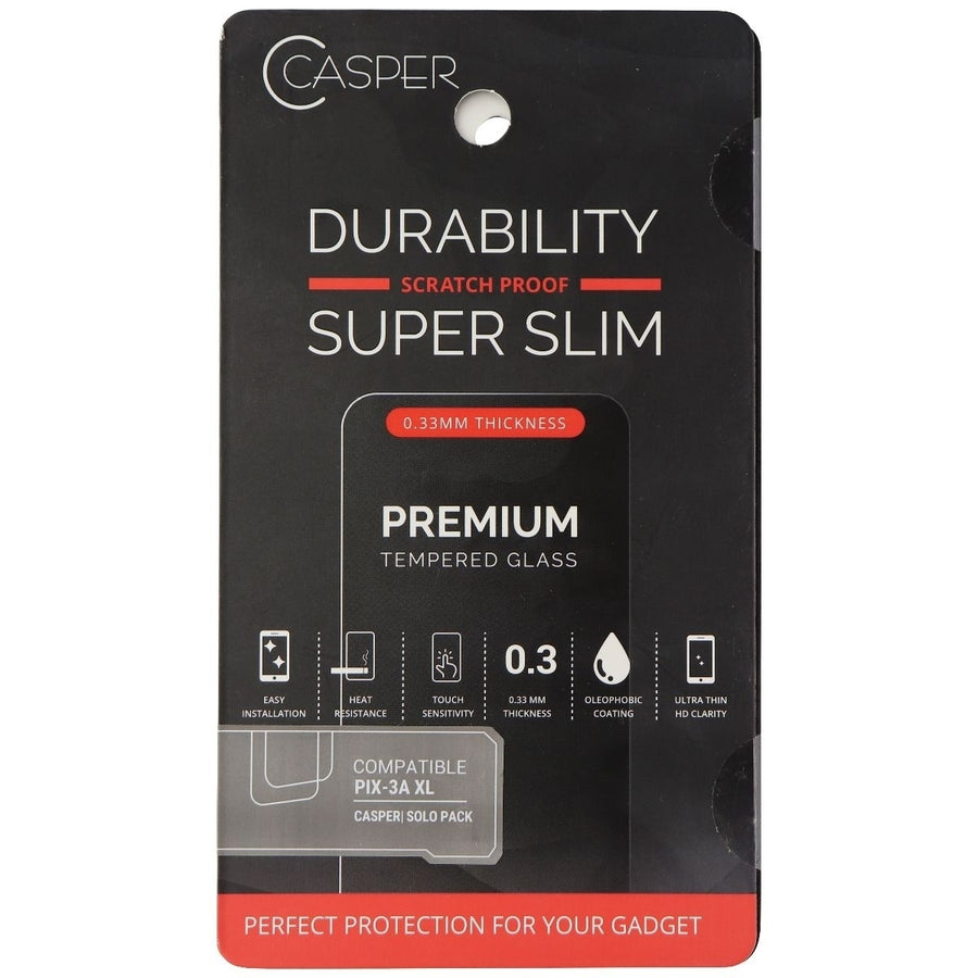Casper Premium 0.33mm Tempered Glass for Pixel 3A XL - Clear Image 1