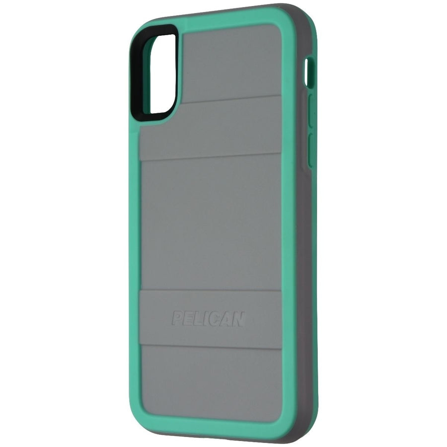 Pelican Protector Series Hard Case for Apple iPhone Xs/X - Gray/Aqua Image 1