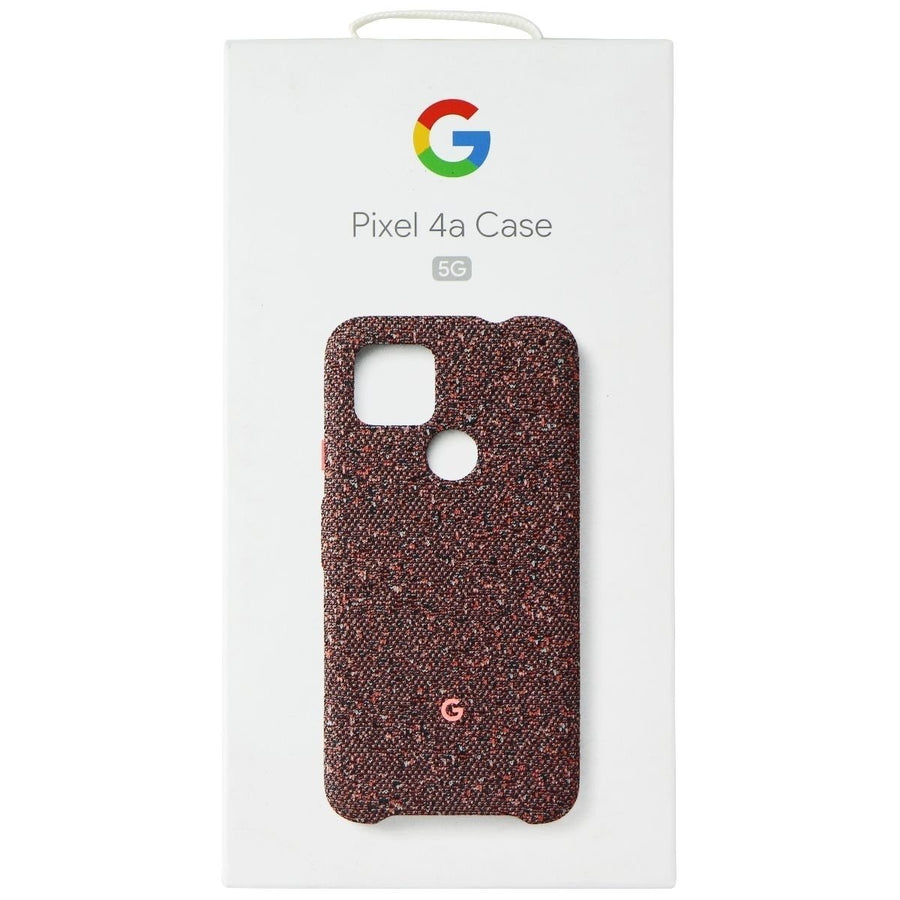 Google Official Fabric Case for Google Pixel 4a (5G) - Chili Flakes Image 1