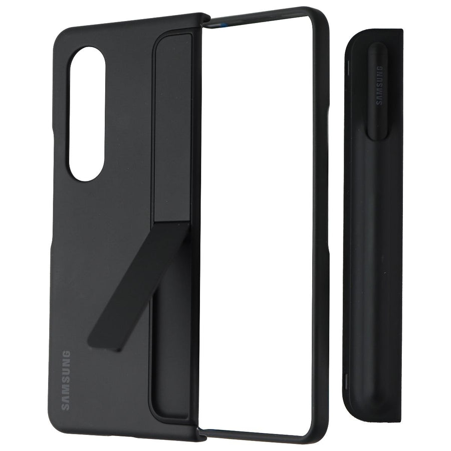 Samsung Standing Cover with Pen for Samsung Galaxy Z Fold4 - Black Image 1