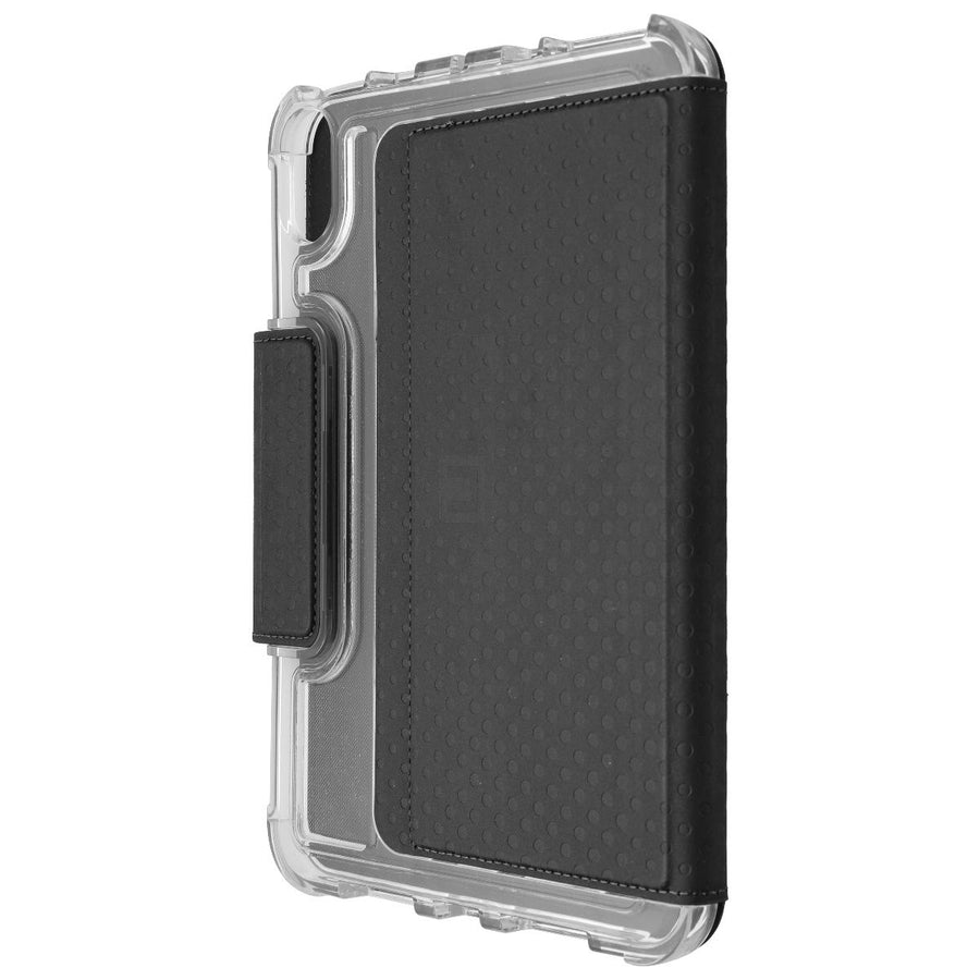 Urban Armor Gear Lucent Hard Folio for Apple iPad mini (6th Gen) - Clear/Black Image 1