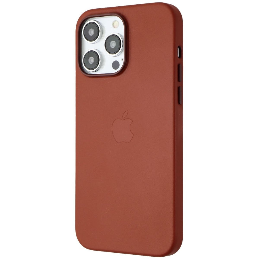 Apple Leather Case for MagSafe for iPhone 14 Pro Max - Umber Image 1