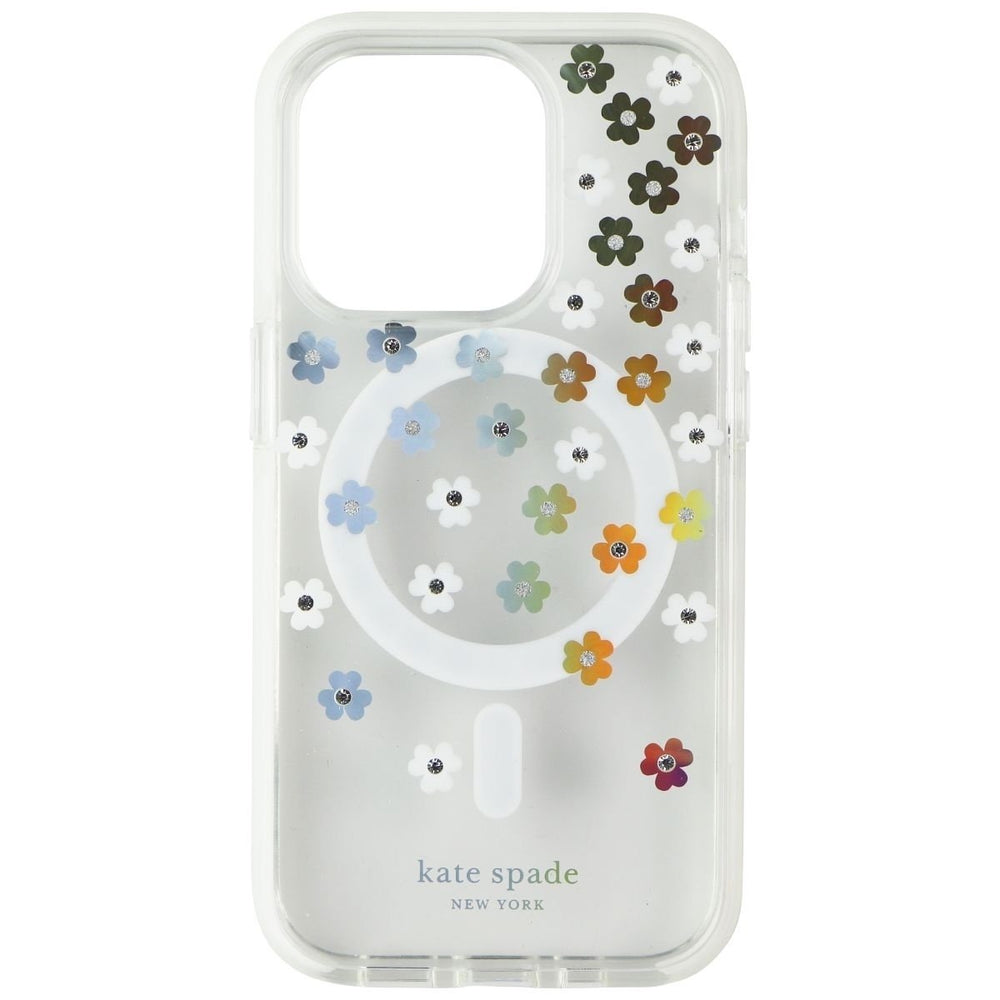 Kate Spade Defensive Case for MagSafe for iPhone 14 Pro - Scattered Flowers Image 2