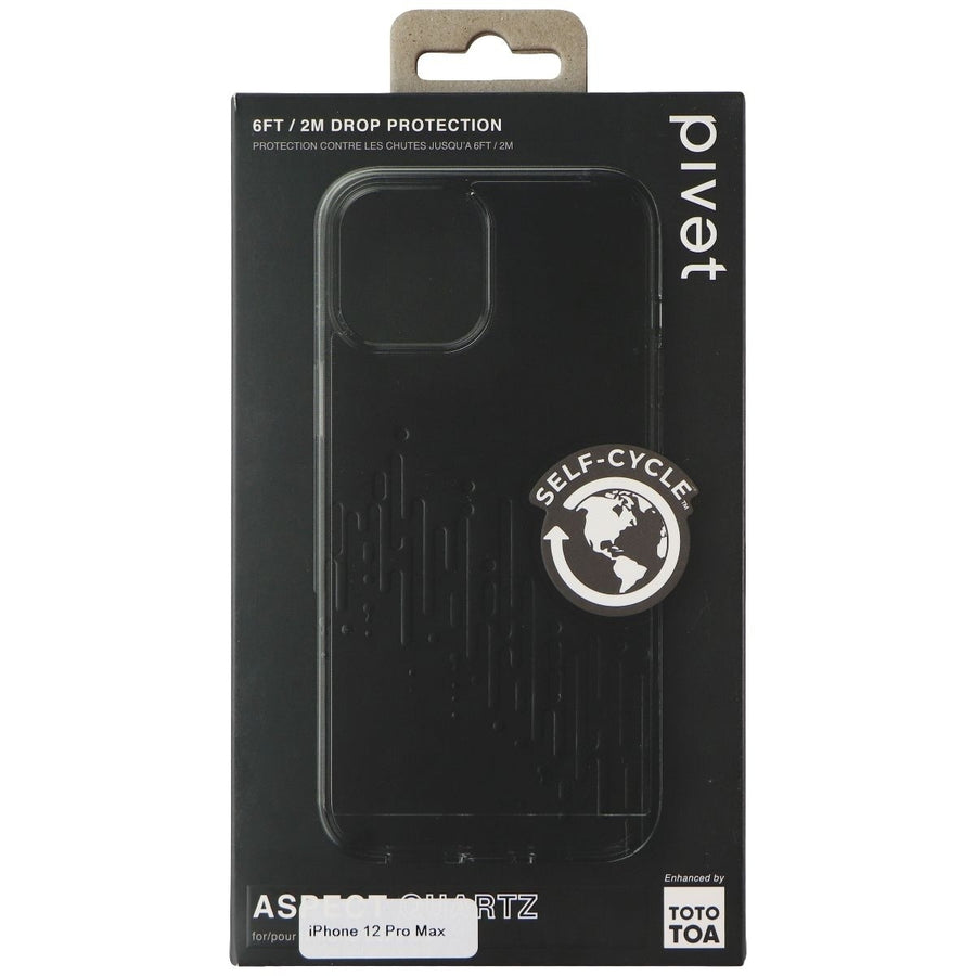 Pivet Aspect Quartz Series Case for Apple iPhone 12 Pro Max - Black Image 1