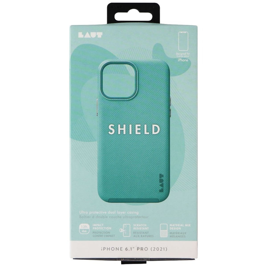 LAUT Shield Series Dual Layer Case for Apple iPhone 13 Pro - Mint Teal Image 1