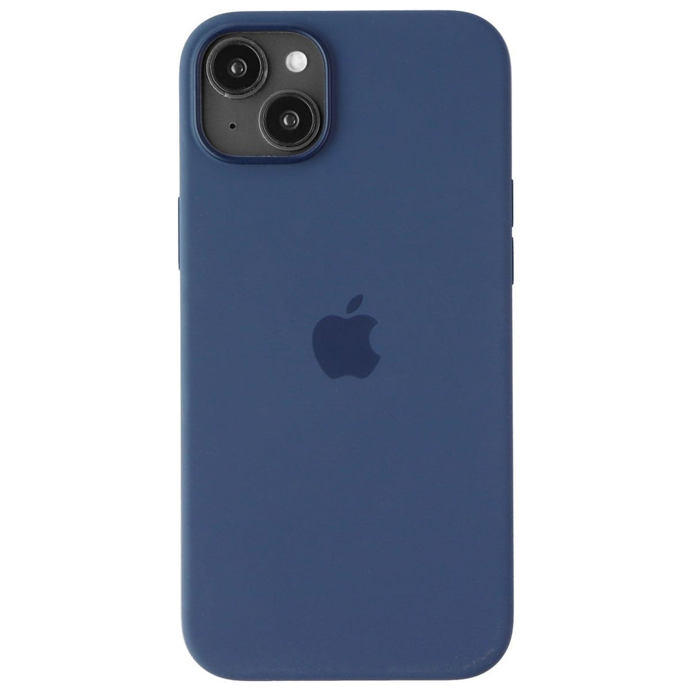 Apple Silicone Case for MagSafe for iPhone 14 Plus - Storm Blue (MPT53ZM/A) Image 2