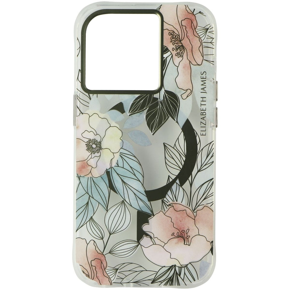 Elizabeth James Case for MagSafe for iPhone 14 Pro - Blooms in Burdeaux Image 2