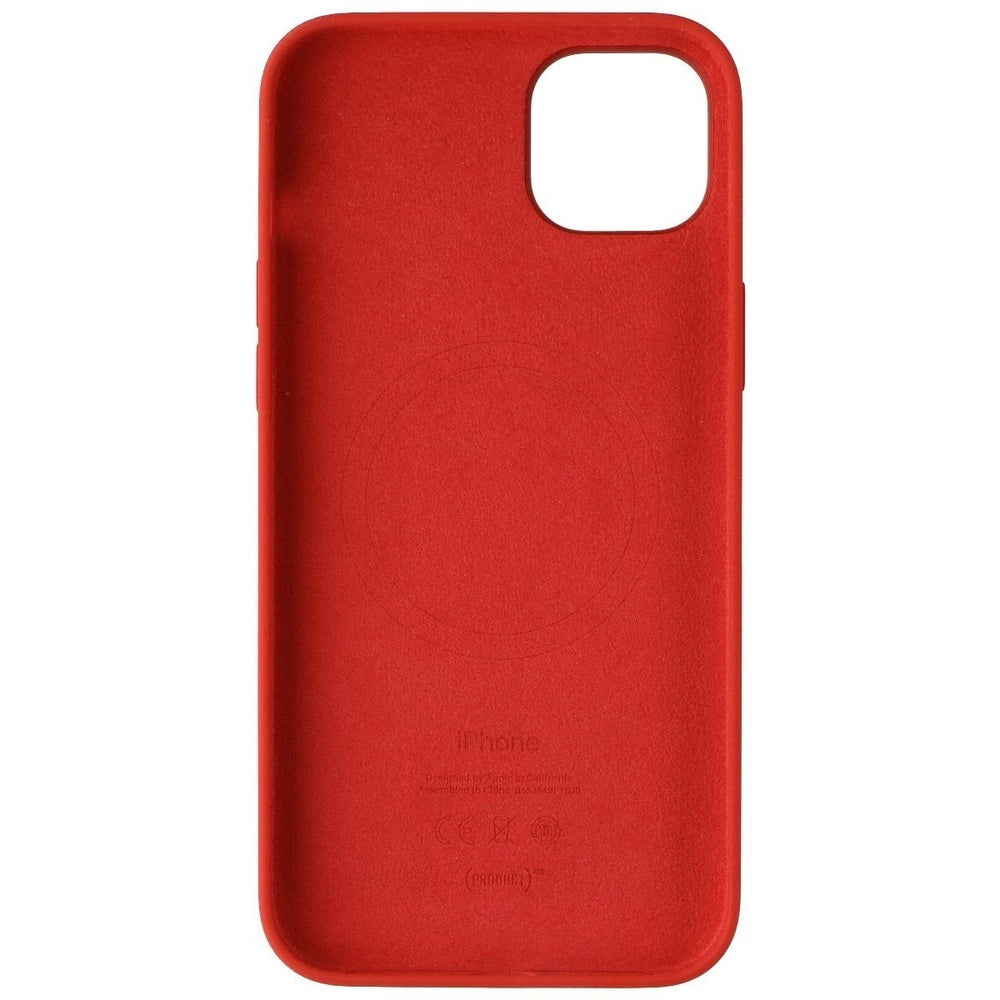 Apple Silicone Case for MagSafe for Apple iPhone 14 Plus - (Product) RED Image 2