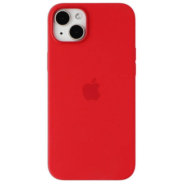 Apple Silicone Case for MagSafe for Apple iPhone 14 Plus - (Product) RED Image 3