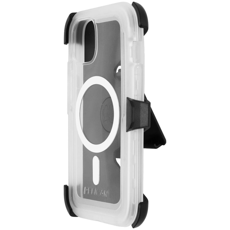 Pelican Voyager Magnetic Case For Magsafe for iPhone 14/13 - Clear/White Image 1