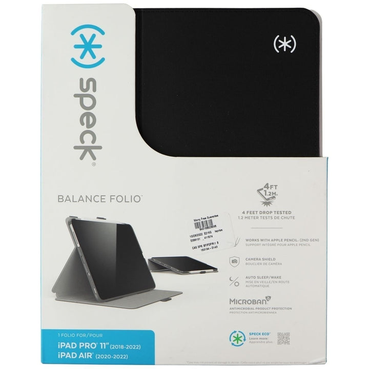 Speck Balance Folio Case for iPad Pro 11 (4th Gen) / Air (5th Gen) - Black Image 4
