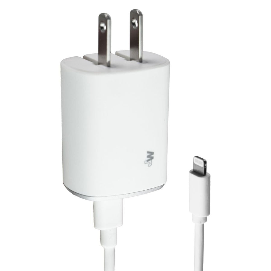 Just Wireless (18W) Lightning 8-Pin to USB-C MFi Wall Charger (6FT) - White Image 1
