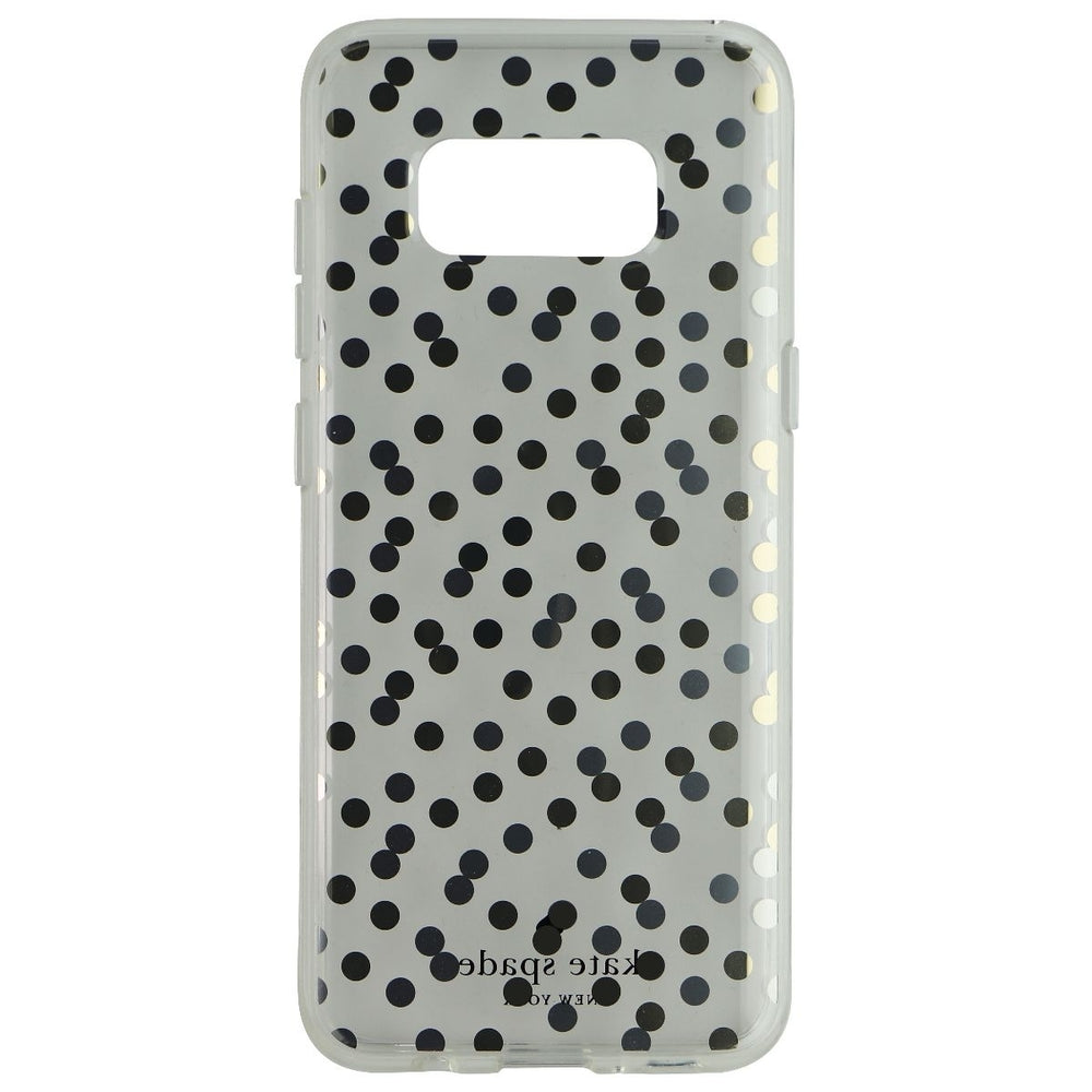 Kate Spade Hardshell Case for Galaxy S8 - Confetti Dot Clear/Gold/Silver Image 2