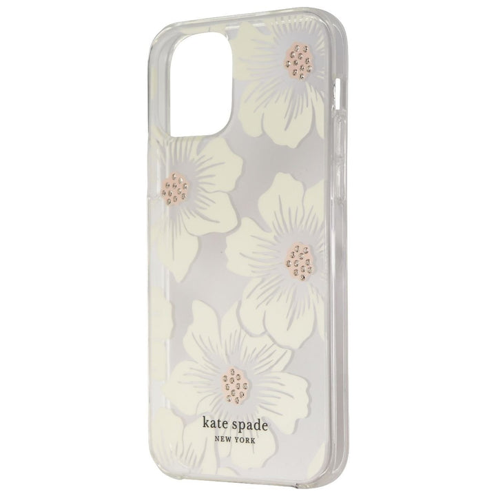 Kate Spade Protective Slim Case for iPhone 12 Pro and iPhone 12 - Hollyhock Floral Image 1